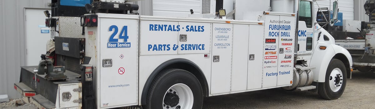 CMC service truck